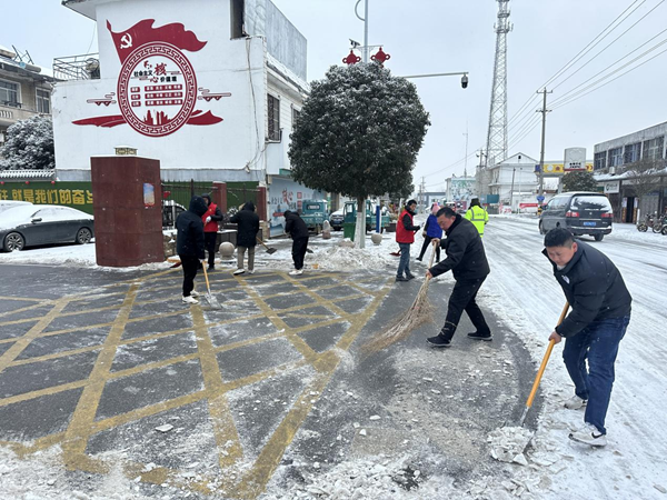 全椒县二郎口镇:以雪为令齐行动 全力应对保民生